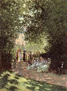 Claude Monet Monceau Park oil painting reproduction